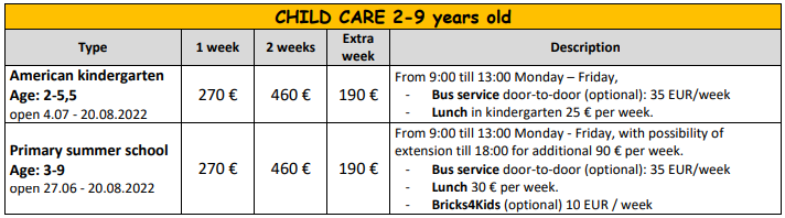 camps for kids in Cyprus