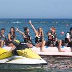 Beach activities in cyprus